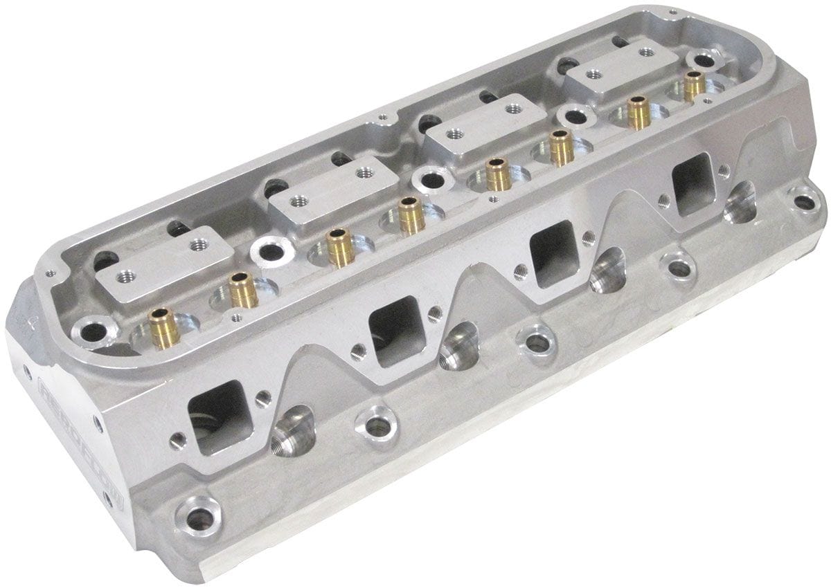 Aeroflow Performance Aeroflow AF95-0302 Bare Small Block Ford Windsor 289-351 175cc Aluminium Cylinder Heads with 61cc Chamber (Pair) 2.00" x 1.18" Intake Port, 1.32" x 1.27" Exhaust Port SR