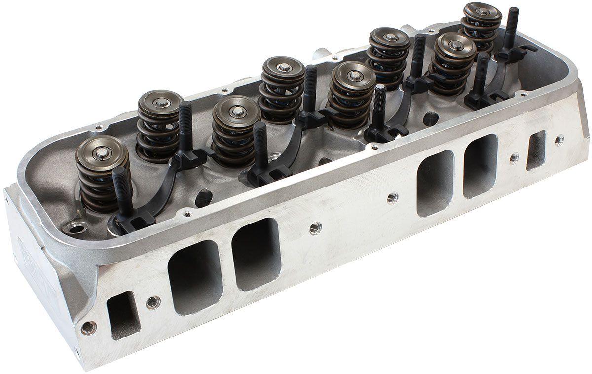 Aeroflow Performance Aeroflow AF95-2427 Complete Big Block Chev 396-454 320cc Aluminium Cylinder Heads with 120cc Chamber (Pair)
2.45" x 1.75" Intake Port, 1.75" x 2.00" Exhaust Port SR