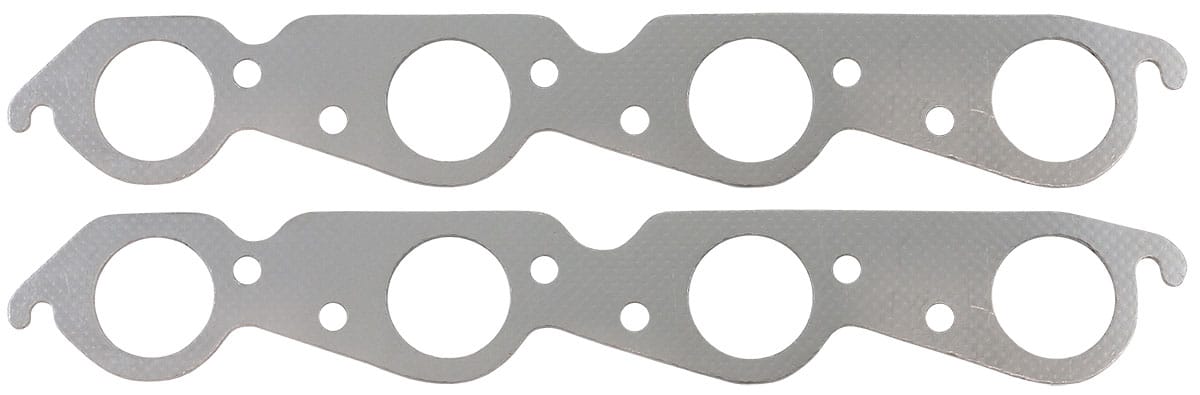 Aeroflow Performance Aeroflow Big Block Chev 454 Perforated Steel Exhaust Gaskets SR