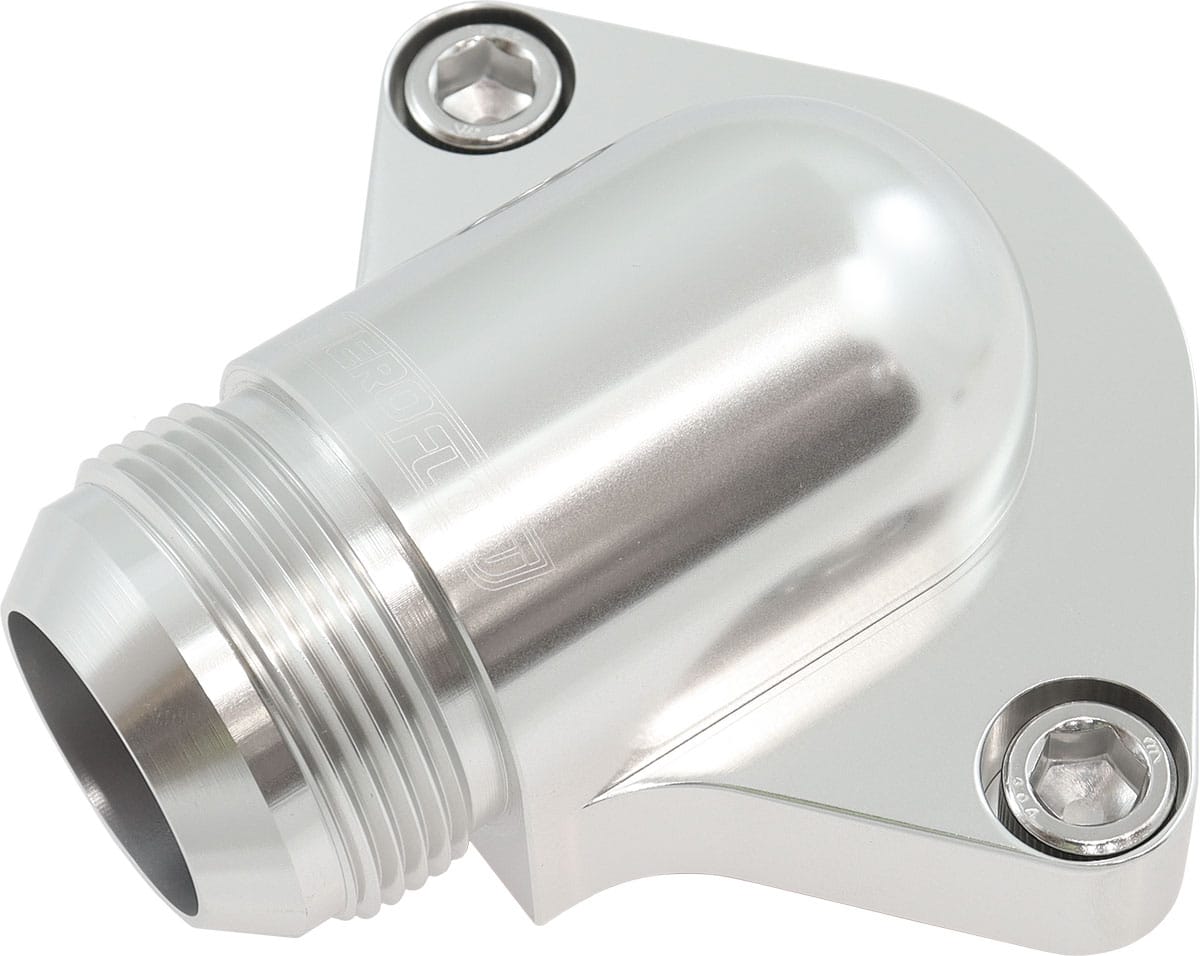 Aeroflow Performance Aeroflow Billet Low Profile -20AN Thermostat Housing SR