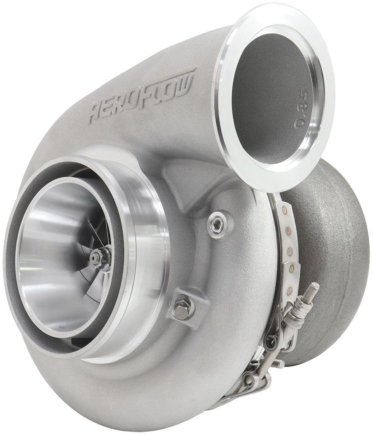 Aeroflow Performance Aeroflow BOOSTED 7282 1.28 T4 Turbocharger 1350HP, Natural Cast Finish AF8005-4084 SR