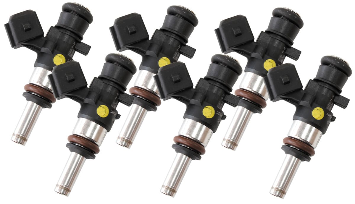 Aeroflow Performance Aeroflow Bosch Motorsport 980cc EV14 Short JETRONIC Flow Matched Fuel Injectors SR