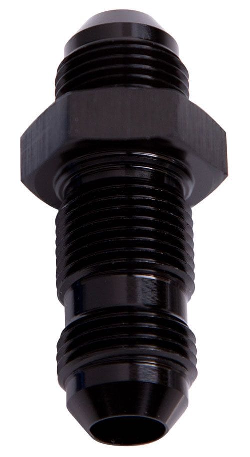 Aeroflow Performance Aeroflow Fittings 10AN / Black Straight AN Bulkhead AF832 SR