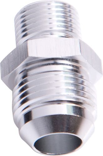 Aeroflow Performance Aeroflow Fittings 10AN / M24x1.5 / Silver Metric to Male Flare Adapter M24 x 1.5mm AF737 SR