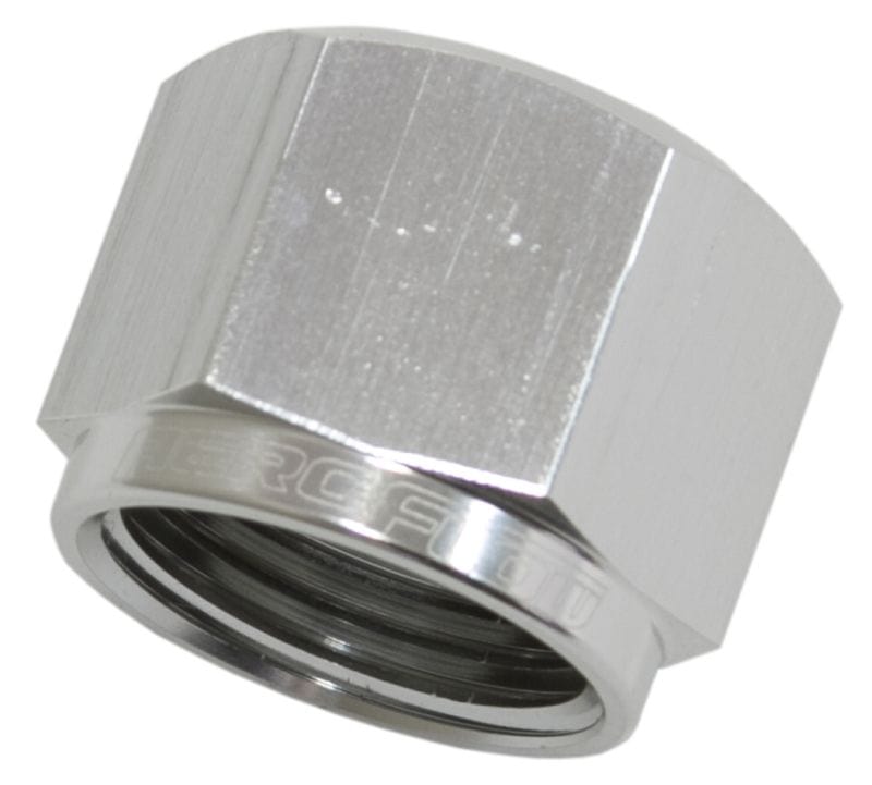 Aeroflow Performance Aeroflow Fittings 20AN / Silver AN Flare Cap AF820 SR
