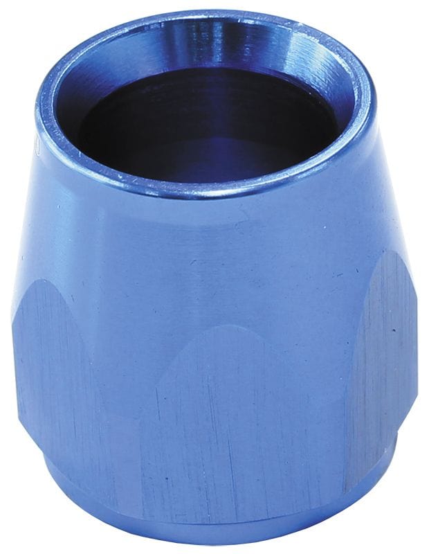 Aeroflow Performance Aeroflow Fittings 6AN / Blue PTFE Style Hose End Socket AF279. Suits 200 & 570 Series Hose Ends SR
