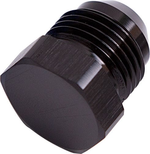 Aeroflow Performance Aeroflow Fittings 8AN / Black AN Flare Plug AF806 SR