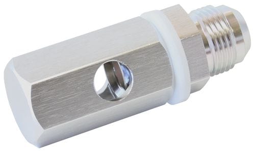 Aeroflow Performance Aeroflow Fittings 8AN / Silver Roll Over Valve AF611 SR