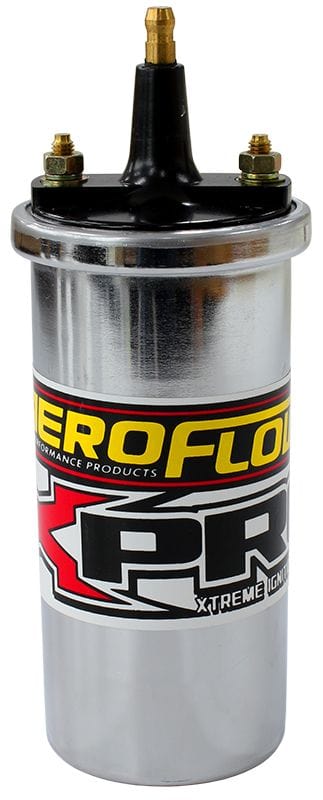 Aeroflow Performance Aeroflow Ignition AF4820-8223 Round Canister Male Terminal Type Ignition Coil AF4820-8223 AF4220-8223 SR