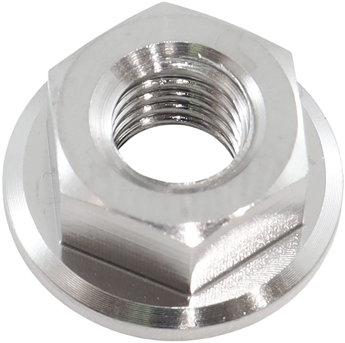 Aeroflow Performance Aeroflow M6 x 1.00mm Titanium 6 Point Hex Nut - AF3501-0020 SR