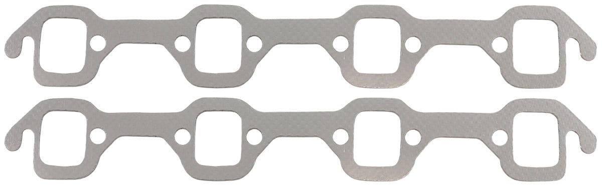 Aeroflow Performance Aeroflow Small Block Ford Windsor Perforated Steel Exhaust Gaskets - AF1854-1512-1 SR