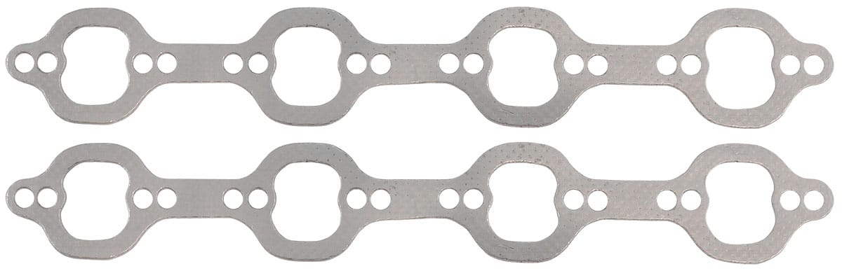 Aeroflow Performance Aeroflow Small Block Ford Windsor Perforated Steel Exhaust Gaskets - AF1854-1512-2 SR