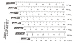 Aeroflow Timing Tapes Harmonic (AF99-2010)