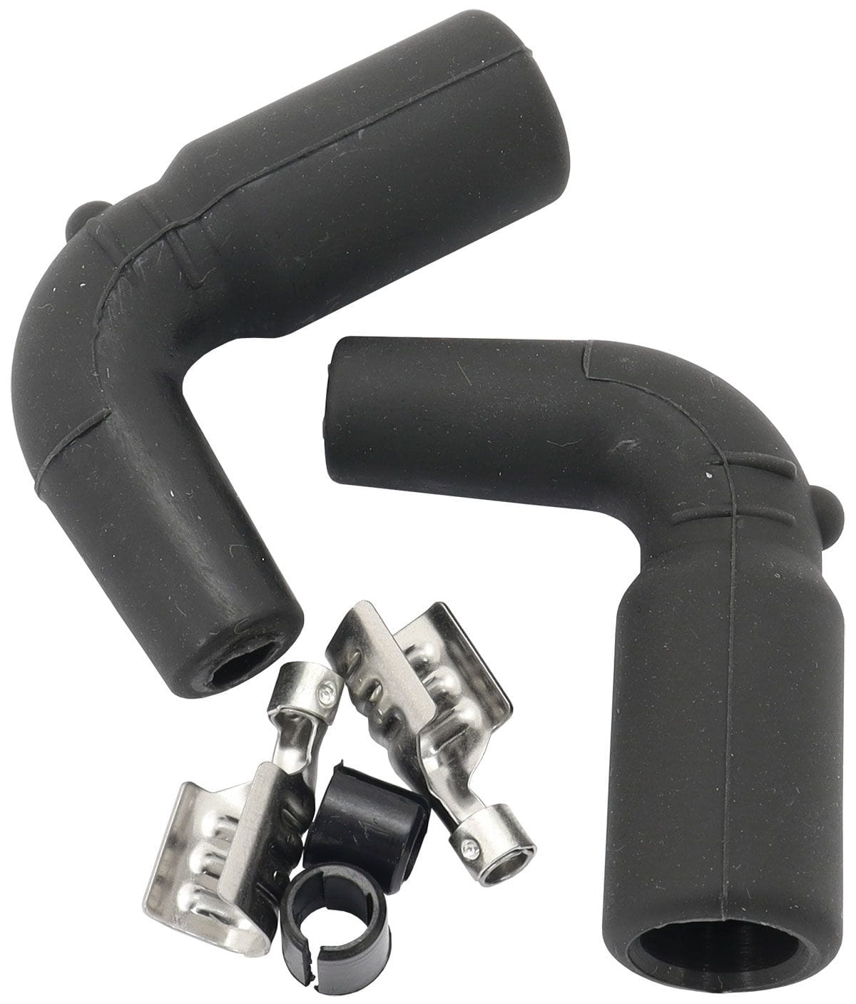 Aeroflow Performance Aeroflow Xpro Silicone 90° GM LS Coil Boots & Terminals AF4030-3303 SR