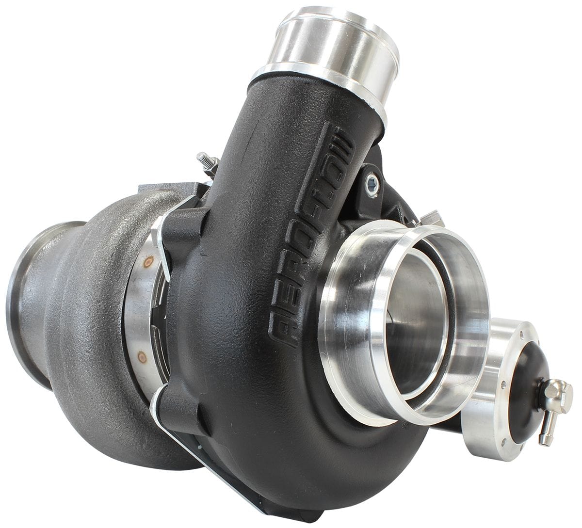 Aeroflow Performance AF8005-2018BLK - BOOSTED 5449.72 V BAND FLANGE AF8005-2018BLK - BOOSTED 5449.72 V BAND FLANGE SR