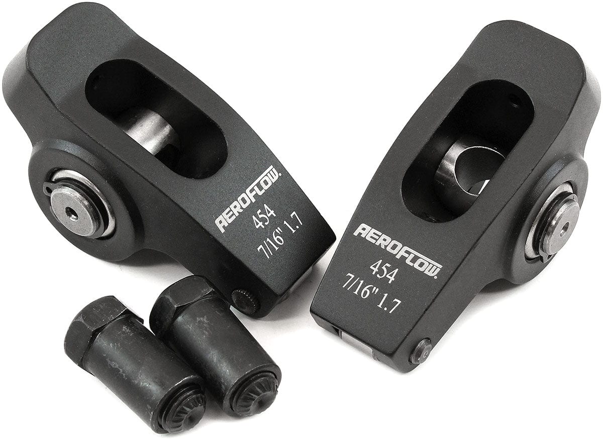 Aeroflow Performance BBC ROCKER ARMS 7/16" STUD 1.7 (AF95-1115-2) SR