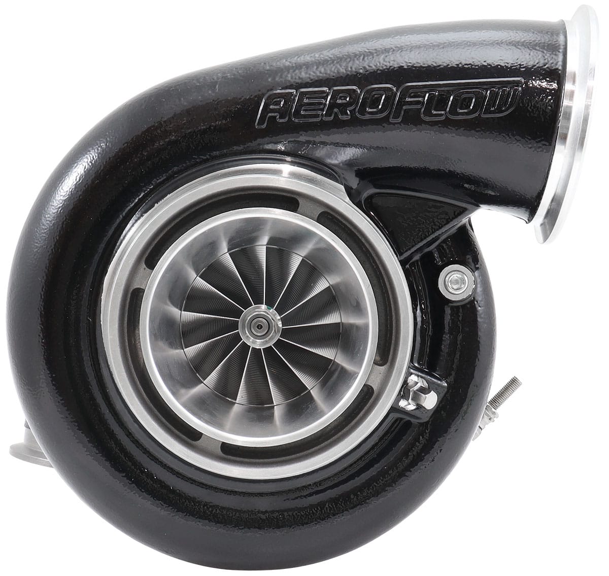 Aeroflow Performance Black BOOSTED 7282 1.01 V-BAND INLET SR