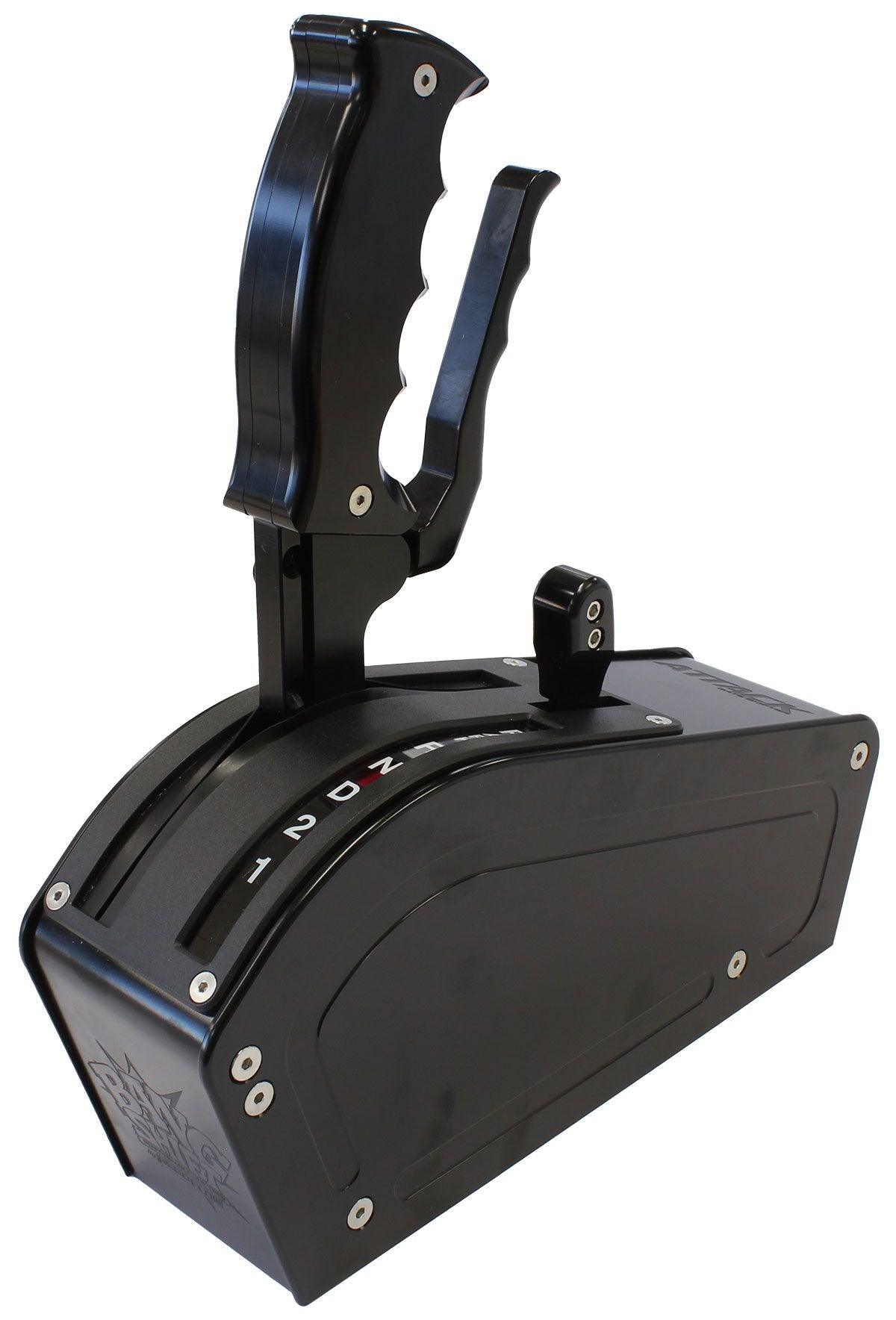 Aeroflow Performance Black Finish Aeroflow Bang Shift ATTACK 3 Speed Reverse Pattern Gate Shifter AF72-9022BLK SR