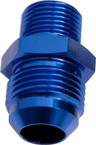 Aeroflow Performance Blue Finish CLEARANCE Aeroflow AN EFI Fuel Pump Adapter M18 x 1.5mm to -8AN AF734-08 SR
