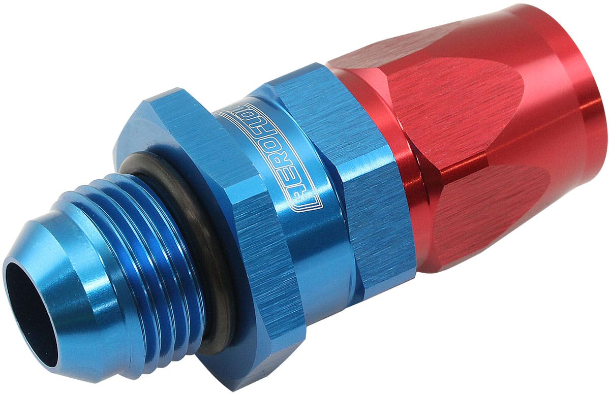 Aeroflow Performance Blue/Red MALE -10AN to 10AN TEFLON HOSE SR