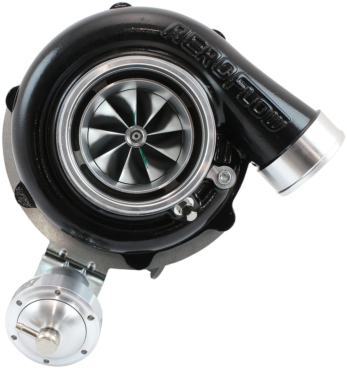 Aeroflow Performance BOOSTED 6862 1.0 IWG V-BAND IN AF8005-3070BLK SR