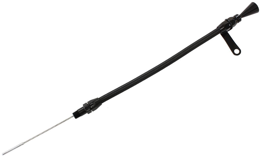 Aeroflow Performance Dipsticks Black Universal Engine Dipstick 20-3/4" OAL, 1/4" NPT Thread AF64-2123 SR