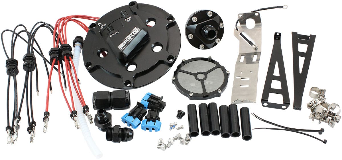 Aeroflow Performance Early Nissan In-Tank Triple Fuel Pump Module SR