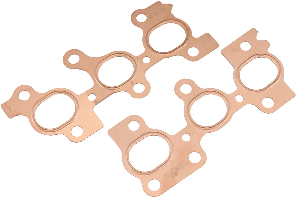 Aeroflow Performance Exhaust Aeroflow Toyota 2JZ GTE Copper Embossed Exhaust Gasket AF1854-3204 SR