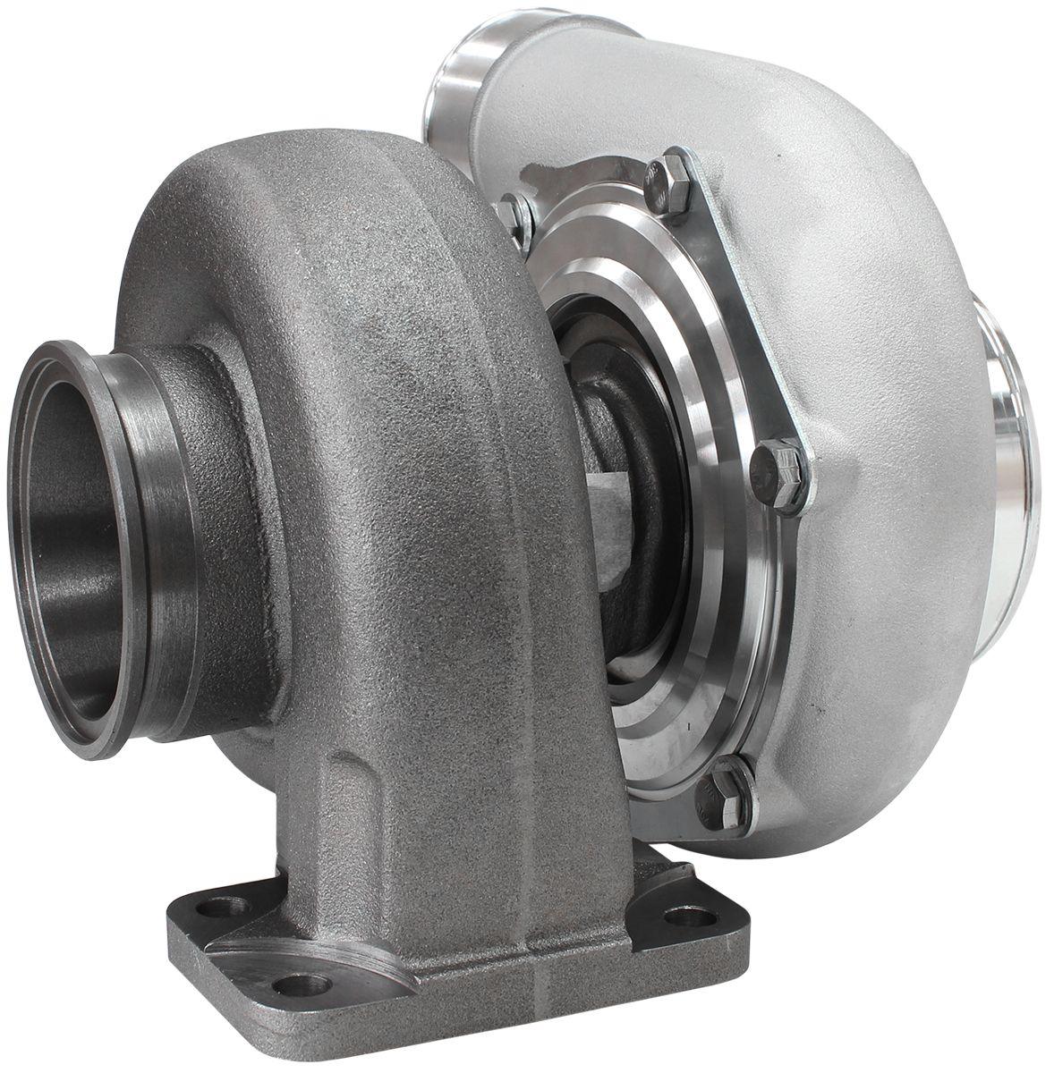 Aeroflow Performance External Wastegate, T3 Inlet Flange, V-Band Exhaust Flange Aeroflow BOOSTED 6762 1.06 Turbocharger 950HP, Natural Cast Finish AF8005-3030 SR