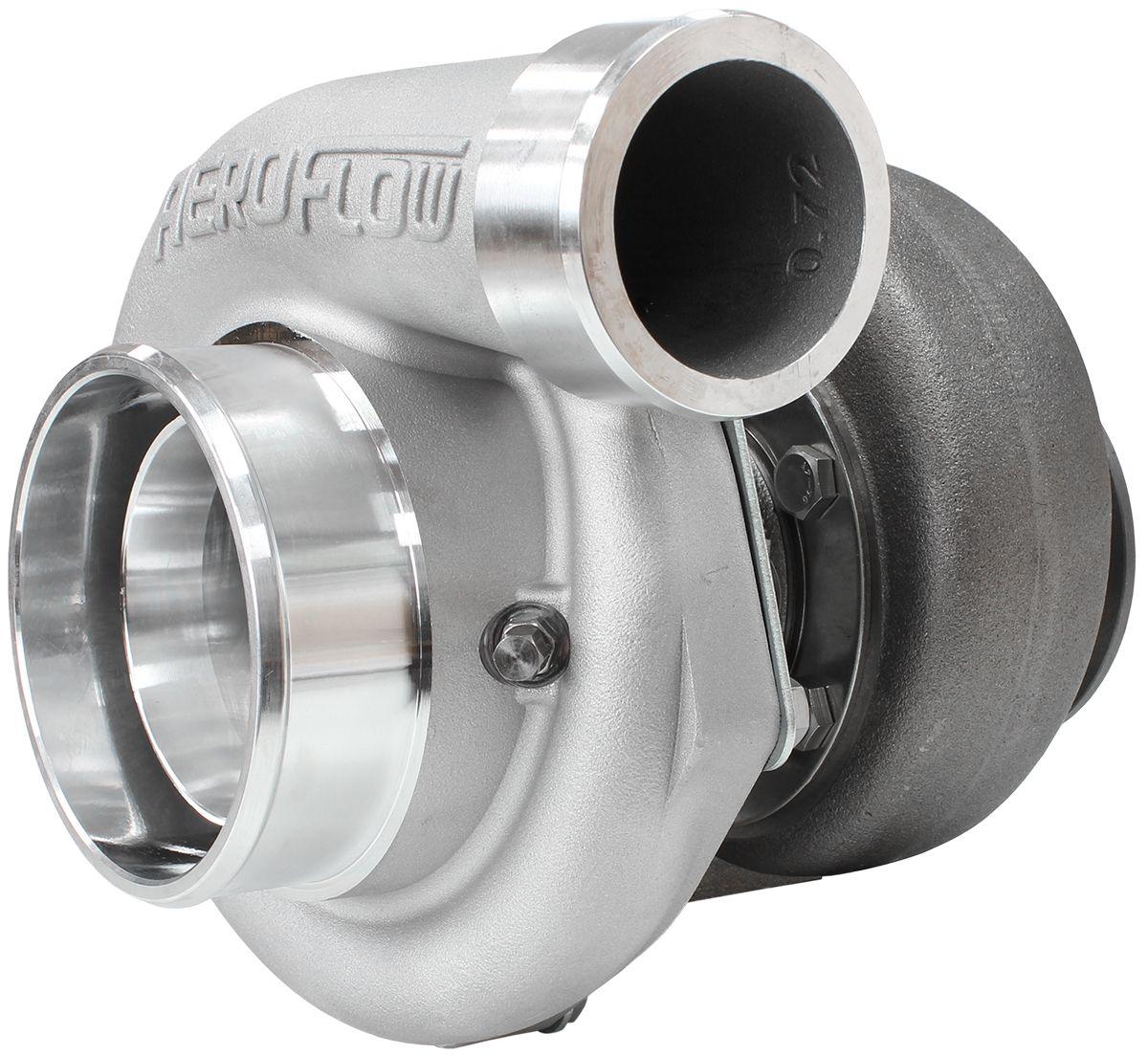 Aeroflow Performance External Wastegate, T3 Inlet Flange, V-Band Exhaust Flange Aeroflow BOOSTED 6762 1.06 Turbocharger 950HP, Natural Cast Finish AF8005-3030 SR