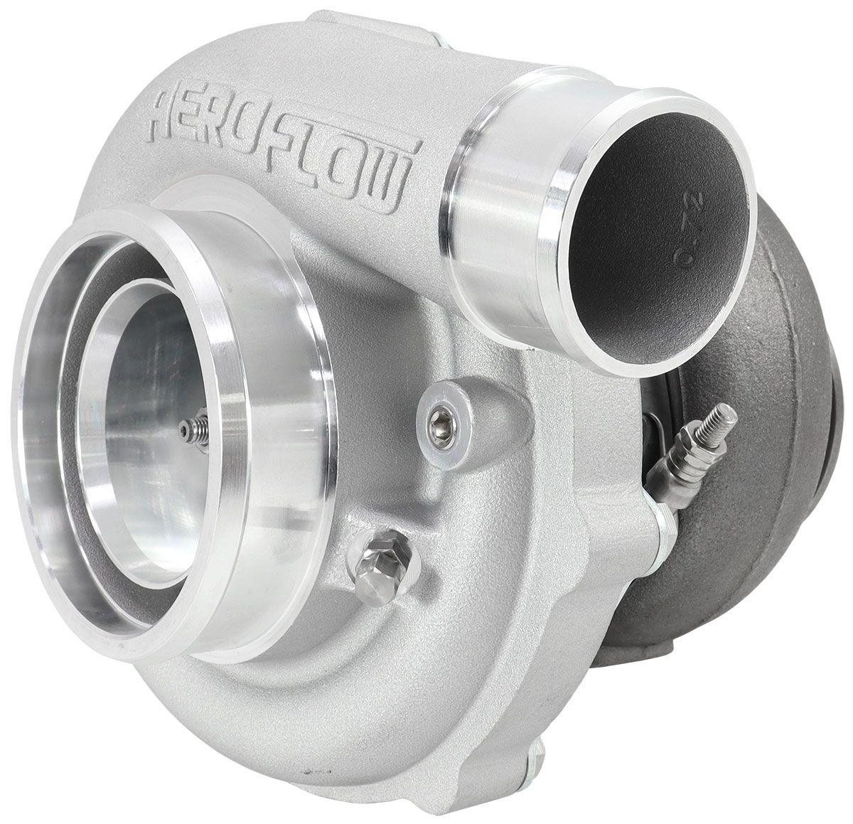 Aeroflow Performance External Wastegate, T4 Inlet Flange, V-Band Exhaust Flange Aeroflow BOOSTED 6262 T4 .82 Turbocharger 900HP, Natural Cast Finish AF8005-4053 SR