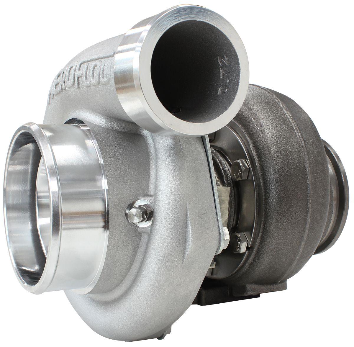 Aeroflow Performance External Wastegate, T4 Inlet Flange, V-Band Exhaust Flange Aeroflow BOOSTED 6662 T4 .82 Turbocharger 900HP, Natural Cast Finish AF8005-4000 SR