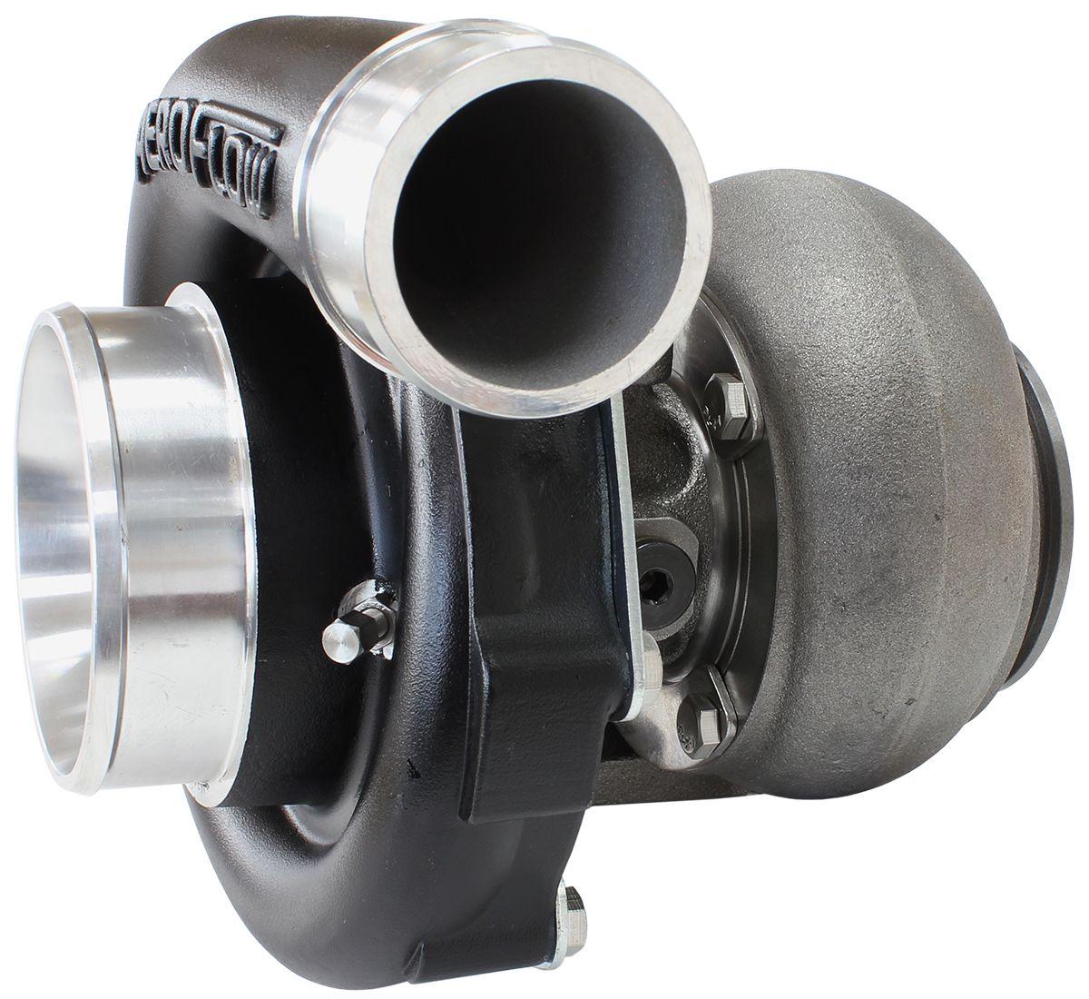 Aeroflow Performance External Wastegate, T4 Inlet Flange, V-Band Exhaust Flange Aeroflow BOOSTED 7875 GEN 1 T4 .96 Turbocharger 1050HP, Hi Temp Black Finish AF8005-4020B SR