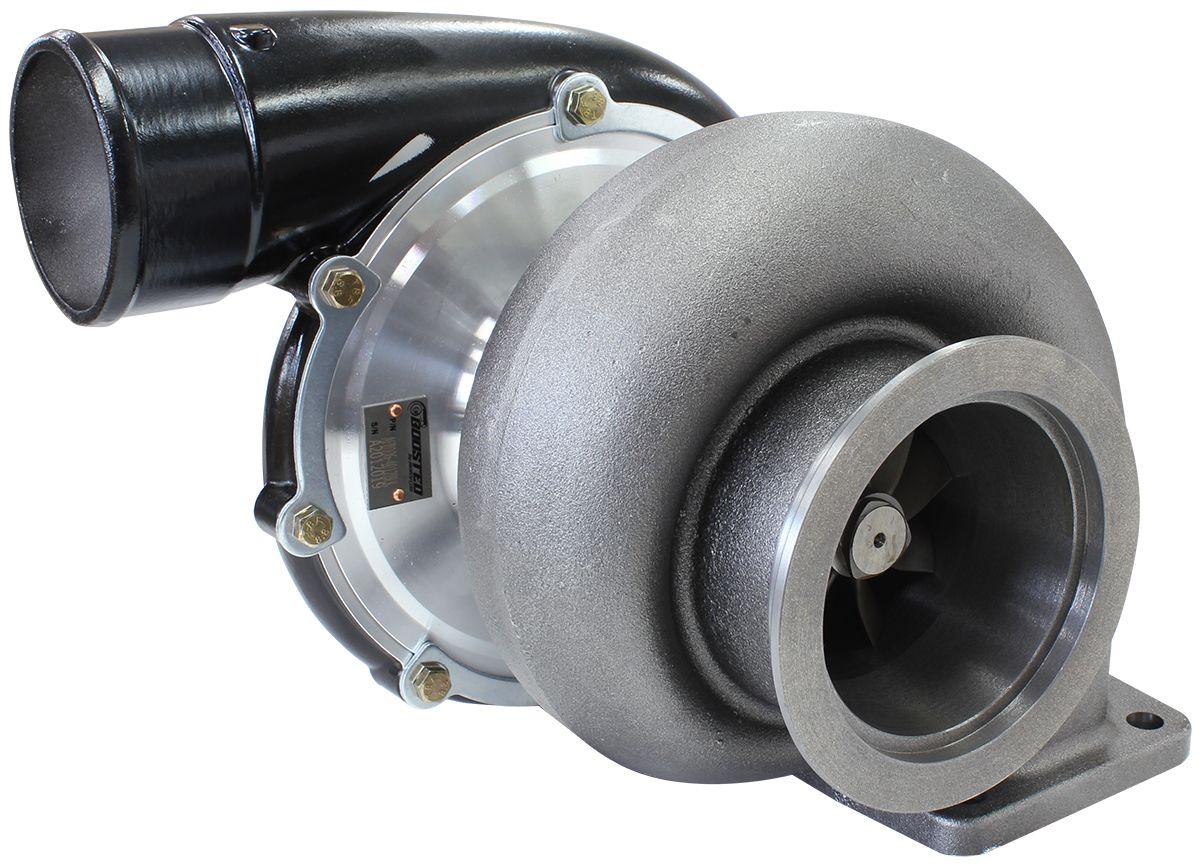 Aeroflow Performance External Wastegate, T4 Inlet Flange, V-Band Exhaust Flange Aeroflow BOOSTED 7875 GEN 2 1.25 Turbocharger 1150HP, Hi Temp Black Finish AF8006-4012BLK SR