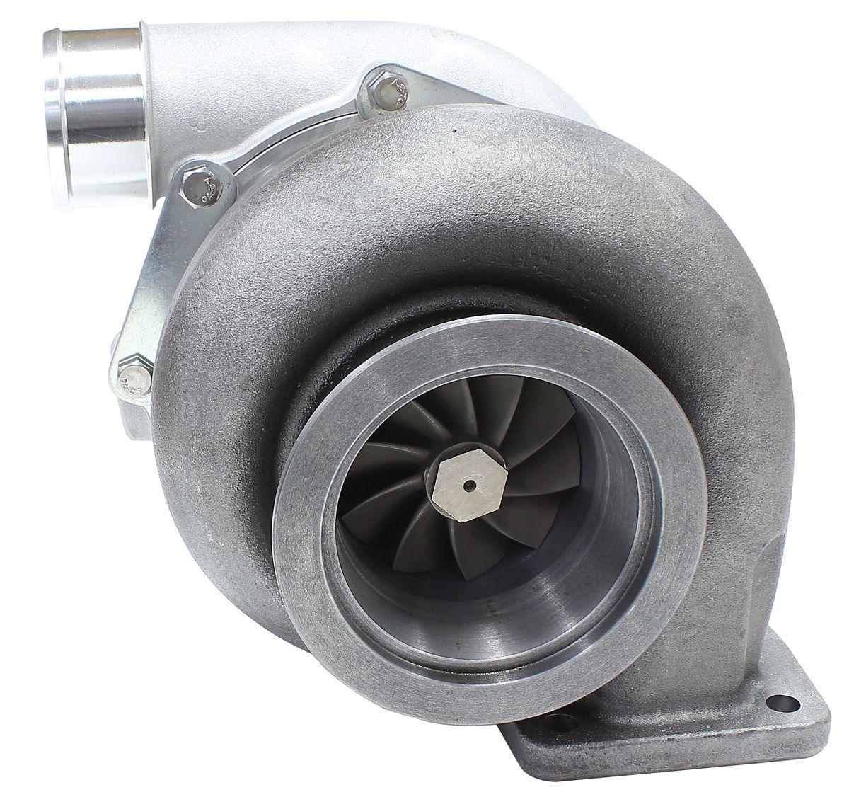 Aeroflow Performance External Wastegate, T4 Inlet Flange, V-Band Exhaust Flange Aeroflow BOOSTED 7875 T4 1.25 Turbocharger 950HP, Natural Cast Finish AF8006-4011 SR