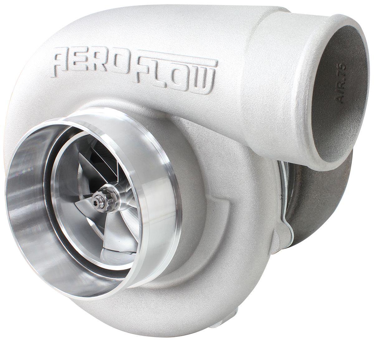 Aeroflow Performance External Wastegate, T4 Twin Entry Inlet Flange, V-Band Exhaust Flange Aeroflow BOOSTED 7885 T4 1.25 Turbocharger 1450HP, Natural Cast Finish AF8006-4020 SR