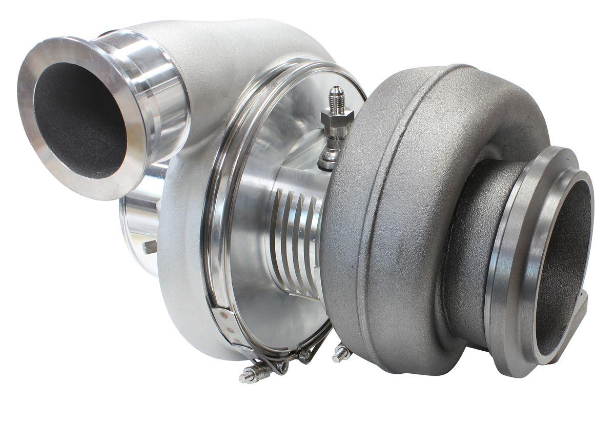 Aeroflow Performance External Wastegate, T6 Twin Entry Inlet Flange, V-Band Exhaust Flange Aeroflow BOOSTED 7588 T6 1.32 Turbocharger 1500HP, Natural Cast Finish AF8005-6010 SR