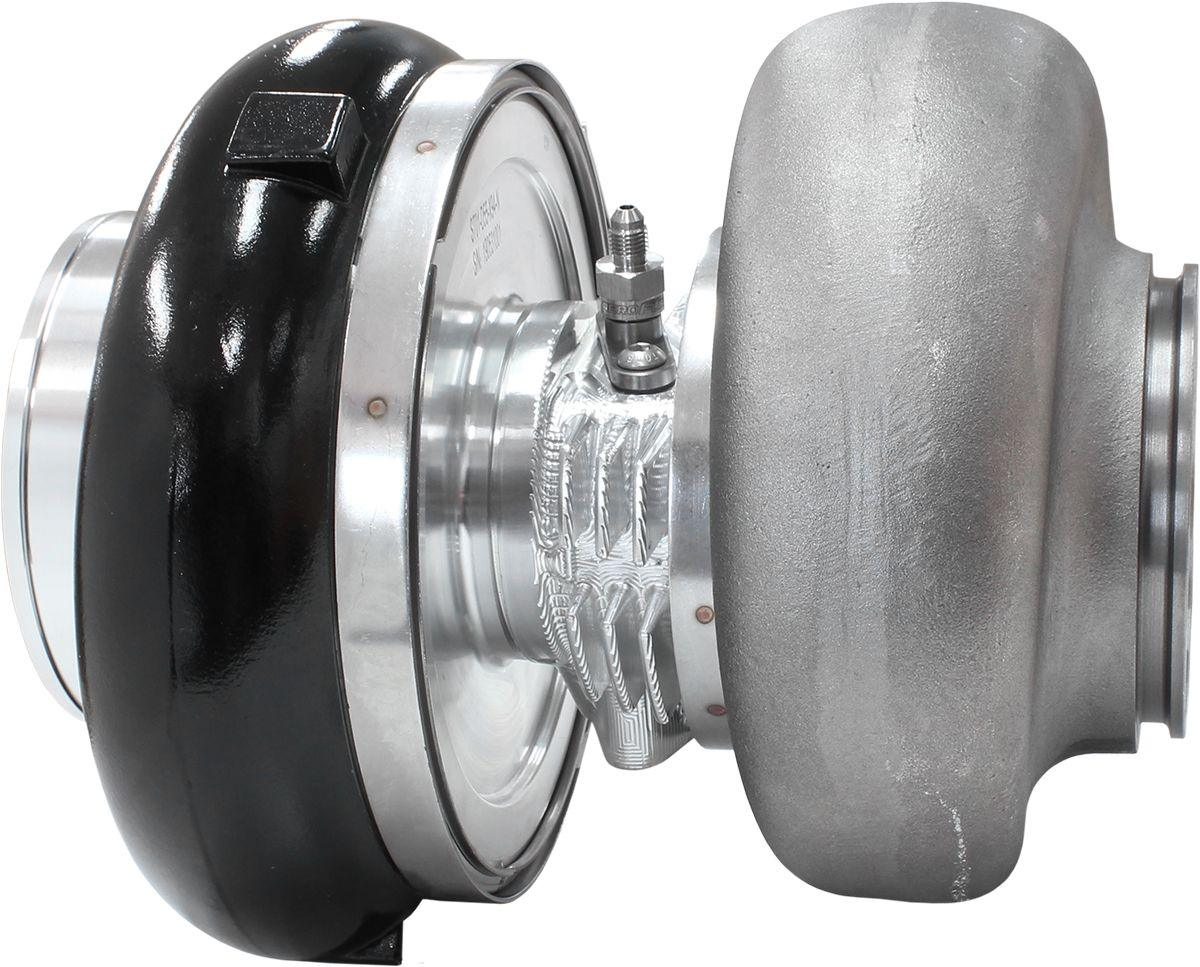 Aeroflow Performance External Wastegate, T6 Twin Entry Inlet Flange, V-Band Exhaust Flange Aeroflow BOOSTED 94103 T6 1.24 Turbocharger 2500HP, Hi Temp Black Finish AF8005-6005BLK SR