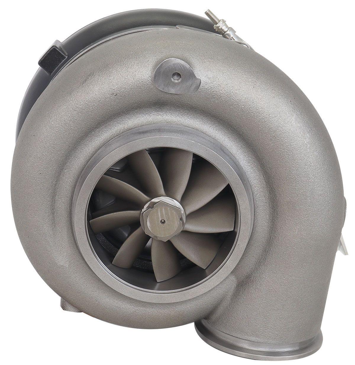 Aeroflow Performance External Wastegate, V-Band Inlet & Exhaust Flanges Aeroflow BOOSTED 106112 V-Band 1.25 Turbocharger 3000HP, Hi Temp Black Finish AF8005-6025 SR