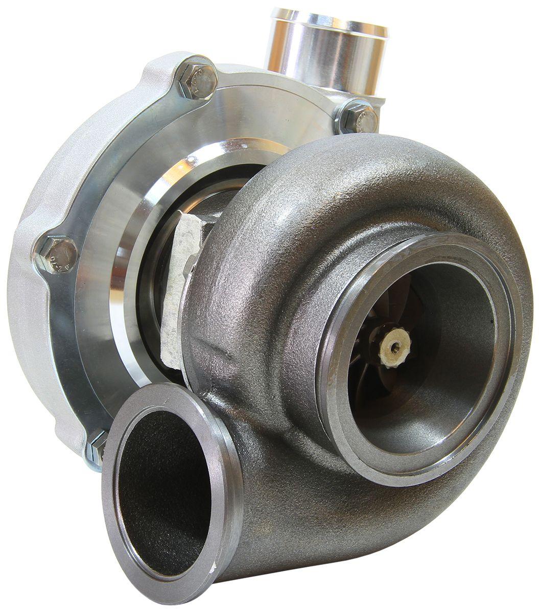 Aeroflow Performance External Wastegate, V-Band Inlet & Exhaust Flanges Aeroflow BOOSTED 5455 V-Band .83 Turbocharger 650HP, Natural Cast Finish AF8005-3031 SR