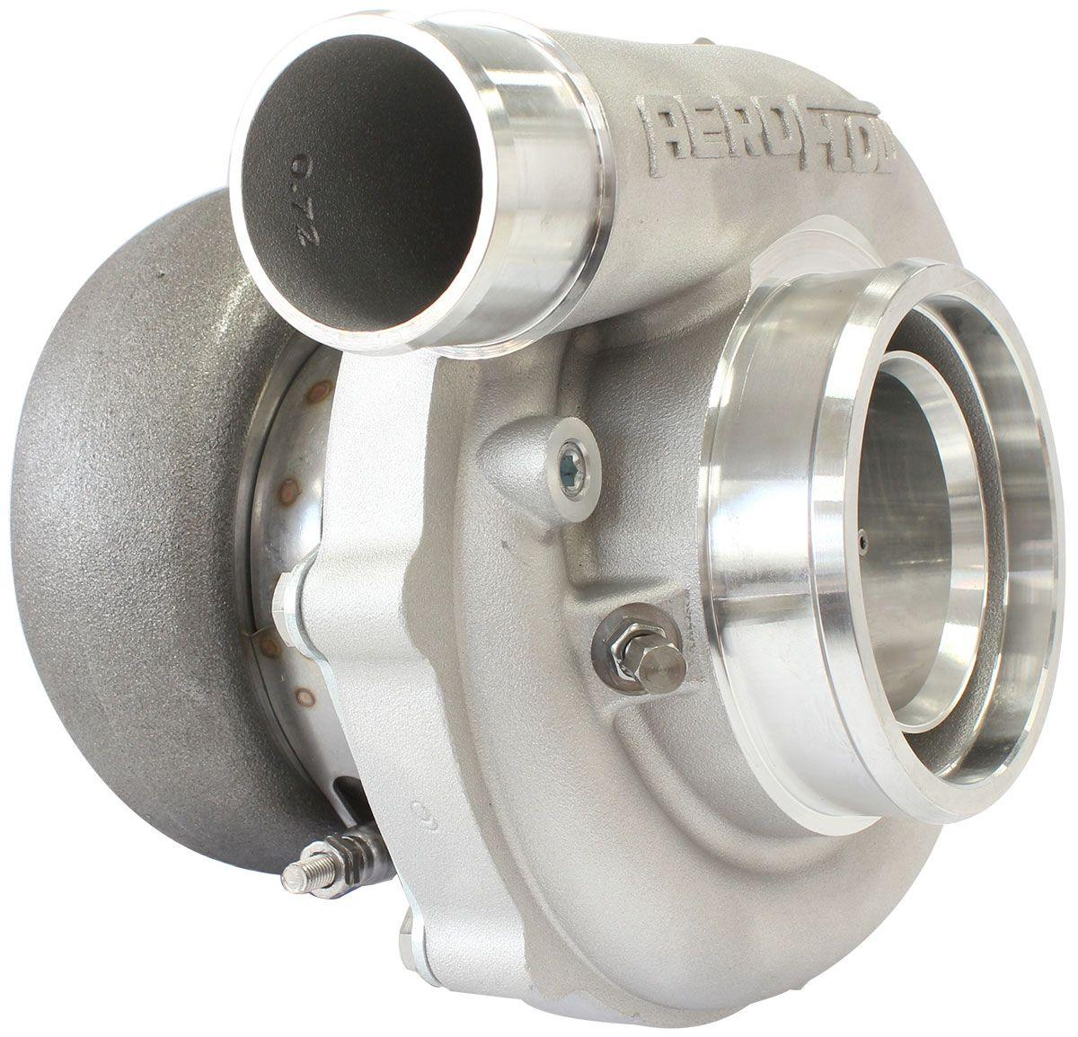 Aeroflow Performance External Wastegate, V-Band Inlet & Exhaust Flanges. Aeroflow BOOSTED 6262 .83 Reverse Rotation Turbocharger 900HP, Natural Cast Finish AF8005 SR