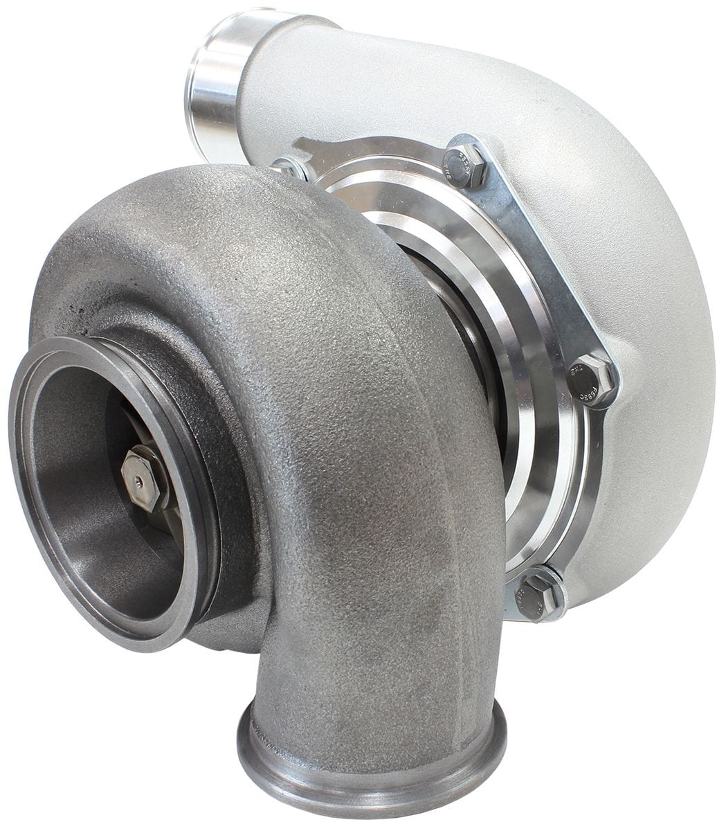 Aeroflow Performance External Wastegate, V-Band Inlet & Exhaust Flanges Aeroflow BOOSTED 6662 V-Band 1.01 Turbocharger 900HP, Natural Cast Finish AF8005-3023 SR