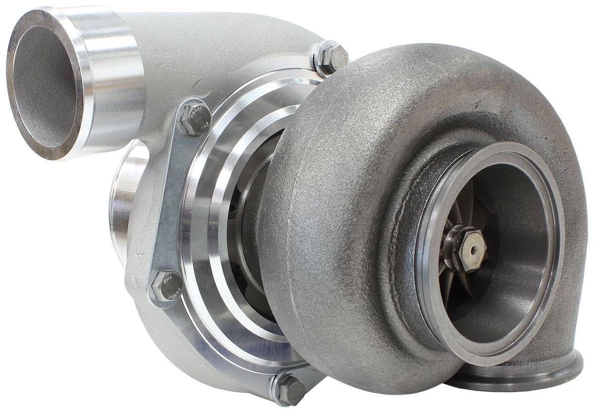Aeroflow Performance External Wastegate, V-Band Inlet & Exhaust Flanges Aeroflow BOOSTED 6662 V-Band 1.01 Turbocharger 900HP, Natural Cast Finish AF8005-3023 SR