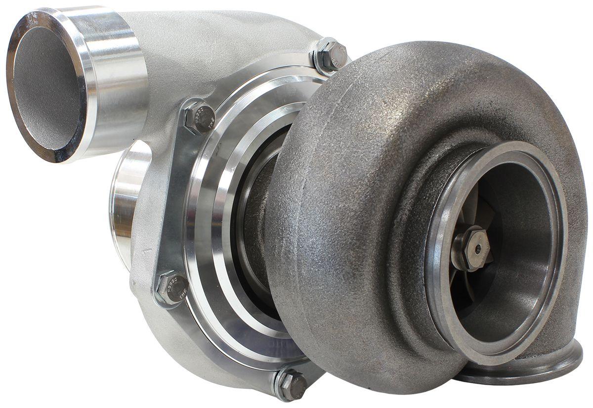 Aeroflow Performance External Wastegate, V-Band Inlet & Exhaust Flanges Aeroflow BOOSTED 6762 V-Band 1.01 Turbocharger 950HP, Natural Cast Finish AF8005-3026 SR