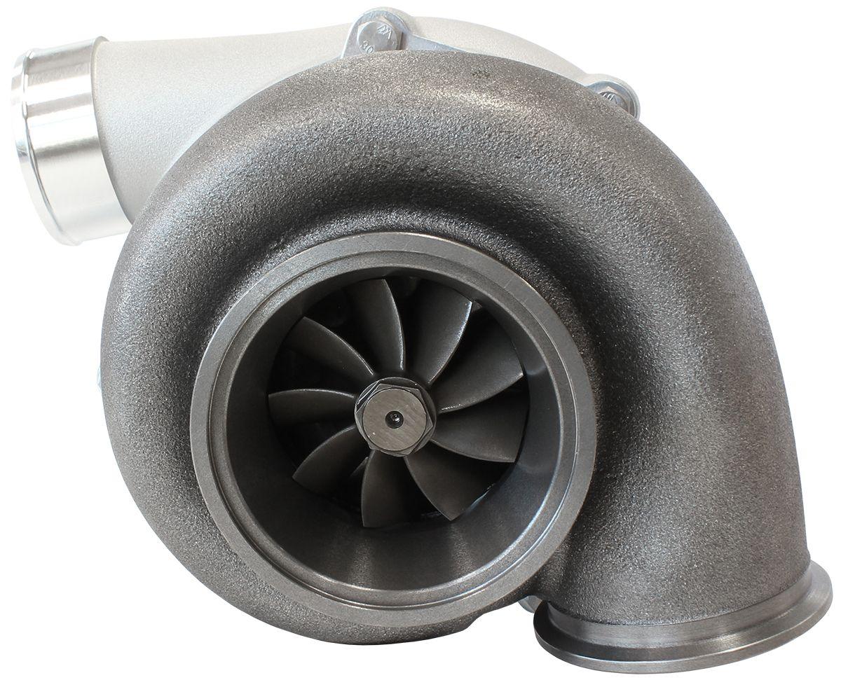 Aeroflow Performance External Wastegate, V-Band Inlet & Exhaust Flanges Aeroflow BOOSTED 6862 1.01 Turbocharger 1050HP, Natural Cast Finish AF8005-3073 SR