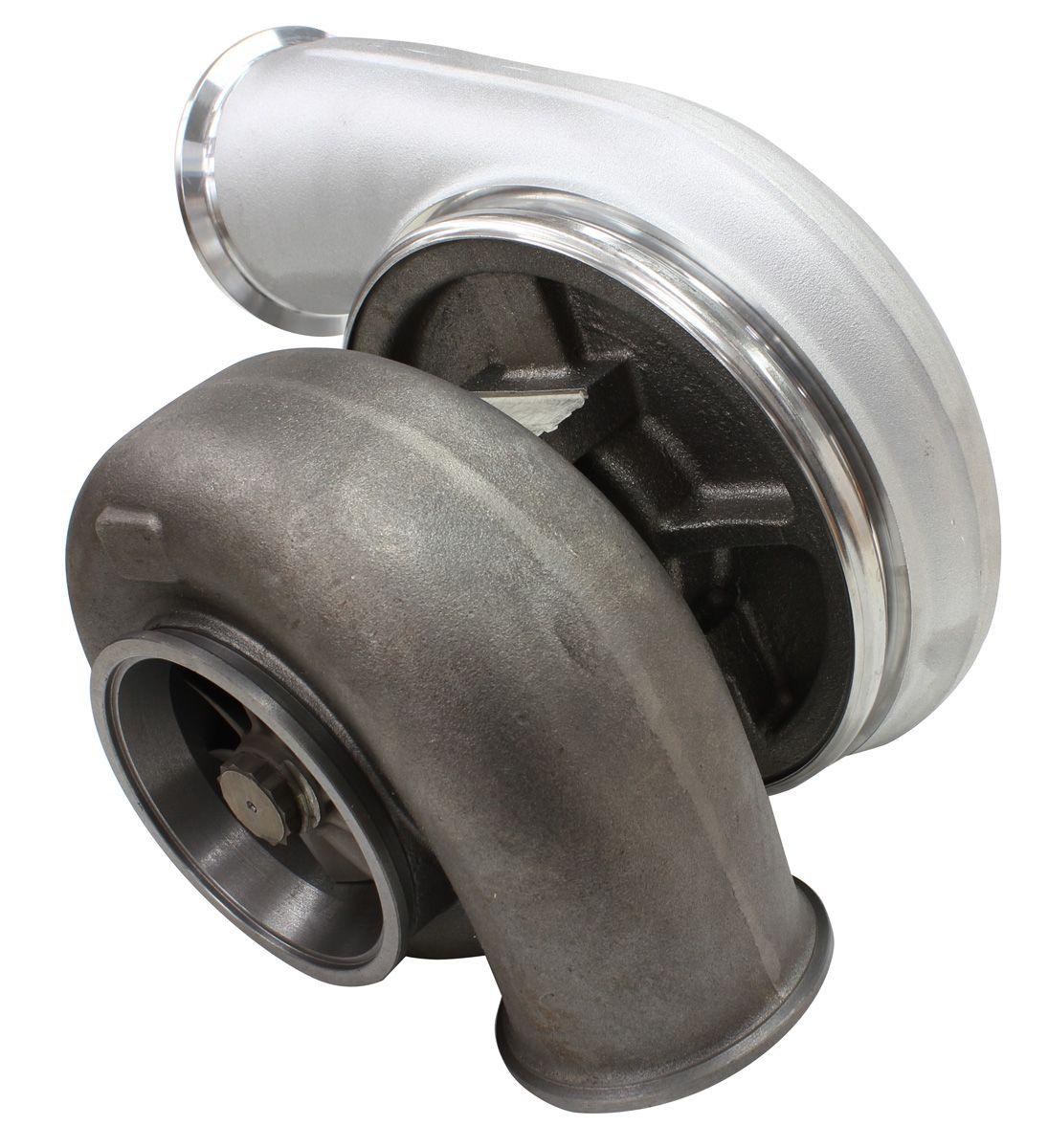 Aeroflow Performance External Wastegate, V-Band Inlet & Exhaust Flanges Aeroflow BOOSTED 7588 V-Band 1.31 Turbocharger 1500HP, Natural Cast Finish AF8006-6002 SR