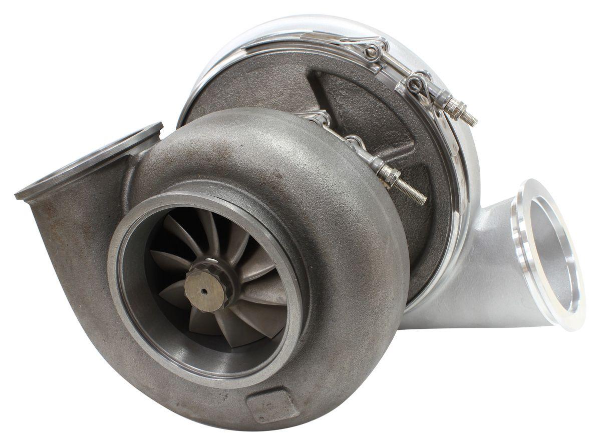 Aeroflow Performance External Wastegate, V-Band Inlet & Exhaust Flanges Aeroflow BOOSTED 7588 V-Band 1.31 Turbocharger 1500HP, Natural Cast Finish AF8006-6002 SR