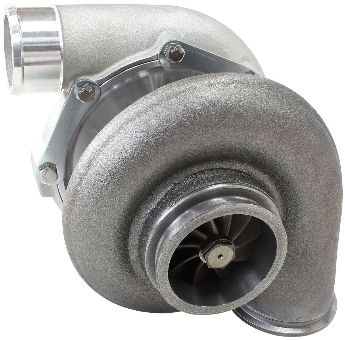 Aeroflow Performance External Wastegate, V-Band Inlet & Exhaust Flanges Aeroflow BOOSTED 7875 V-Band .96 Turbocharger 1050HP, Natural Cast Finish AF8005-4030 SR