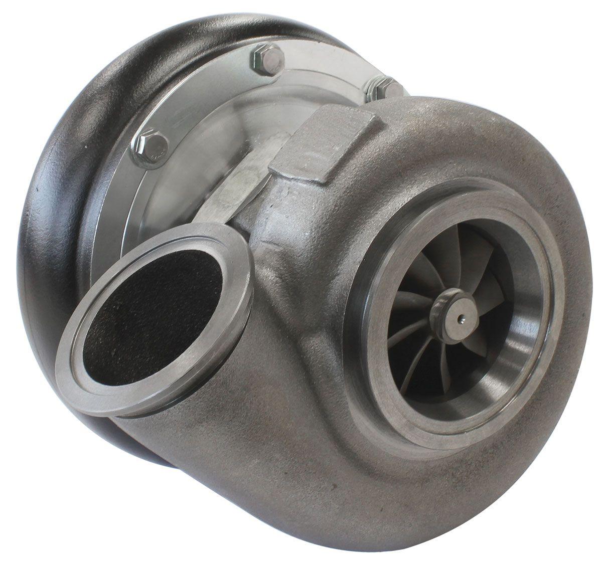 Aeroflow Performance External Wastegate, V-Band Inlet & Exhaust Flanges Aeroflow BOOSTED B7875 V-Band 1.01 Turbocharger 1150HP, Hi Temp Black Finish AF8006-4024B SR