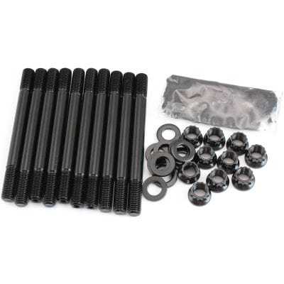 Aeroflow Performance Fabrication & Fasteners Aeroflow Nissan SR20 2 Bolt Main Stud Kit AF37-2235 SR